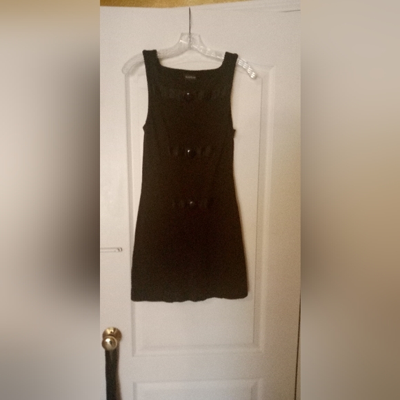 Small Stretch Bebe Little Black Dress - Picture 2 of 6